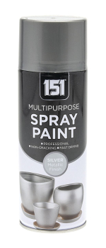151 Spray Paint Metallic Silver 400ml